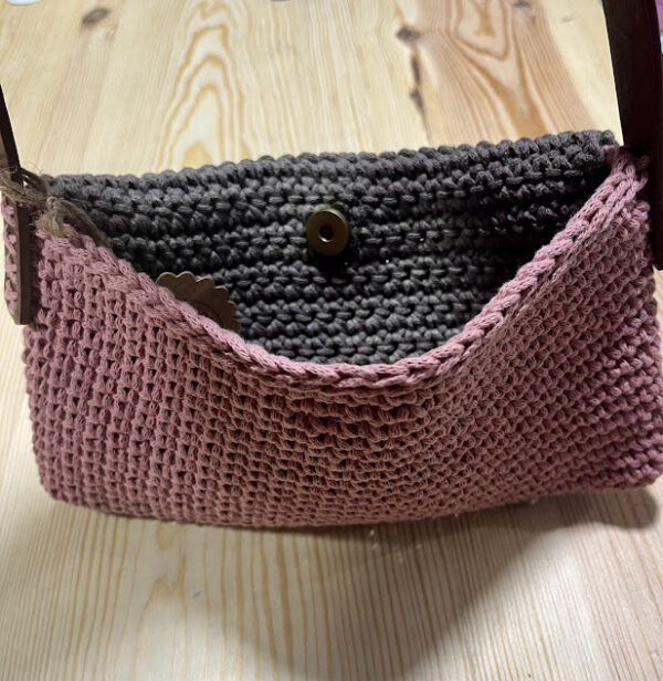 Clutch de ganchillo – Con o sin asa - Imagen 7