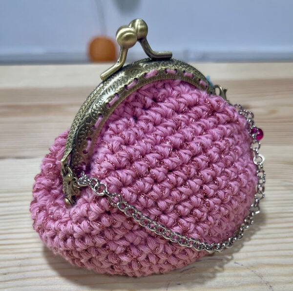 Monedero brillante Rosa